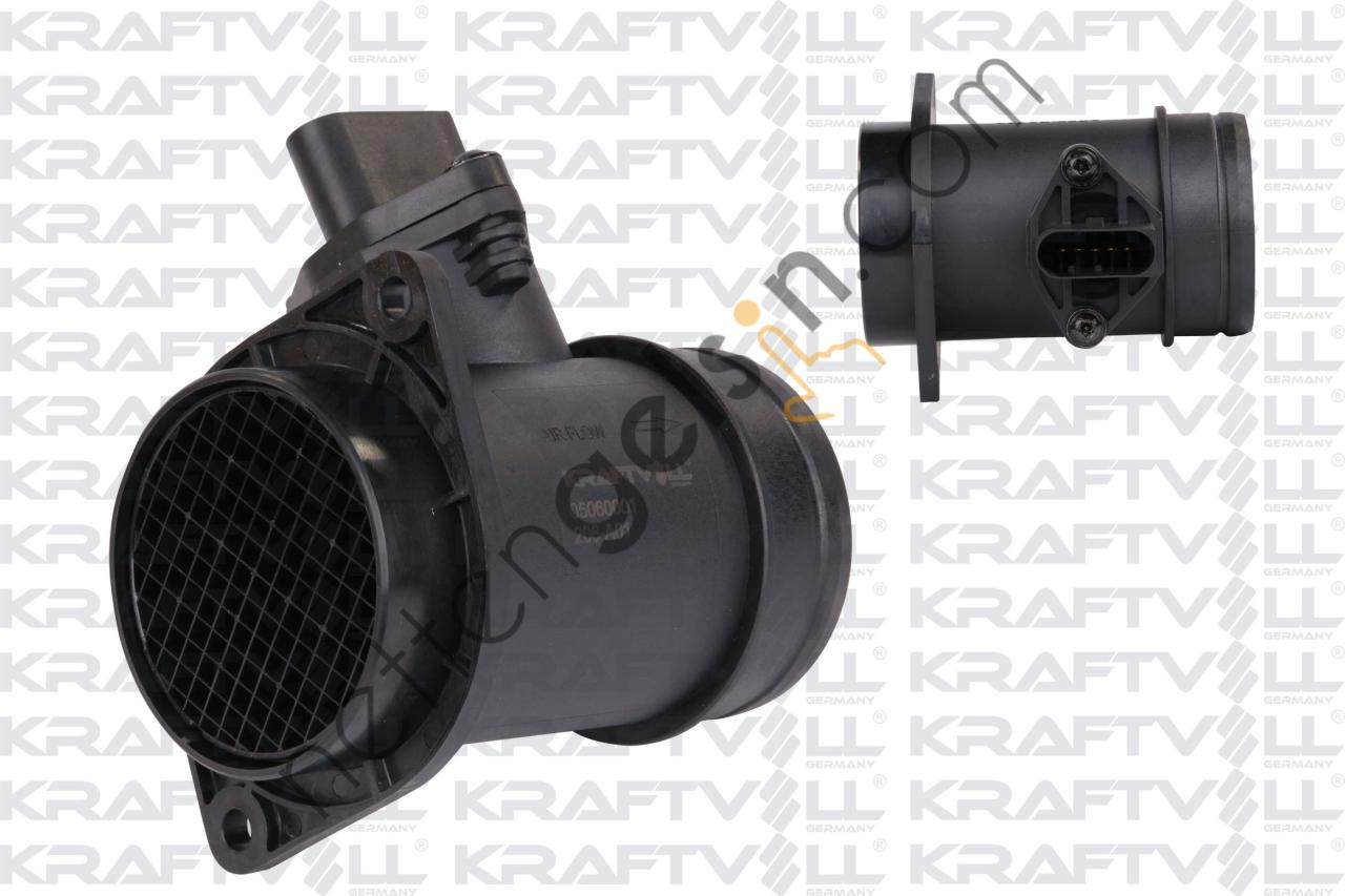 KRAFTVOLL 05060001 HAVA AKISMETRE (DEBIMETRE) T4 LT35 2,5TDI A4 A6 PASSAT 1,9 TDI ANJ AVR ACV AVG  VW-AUDI-SEAT-SKODA BİNEK HAVA AKIŞMETRESİ