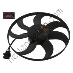 SWAG 30946565 FAN MOTORU (390MM) FABIA IBIZA POLO ROOMSTER TOLEDO CGGB   VW-AUDI-SEAT-SKODA BİNEK FAN MOTORU