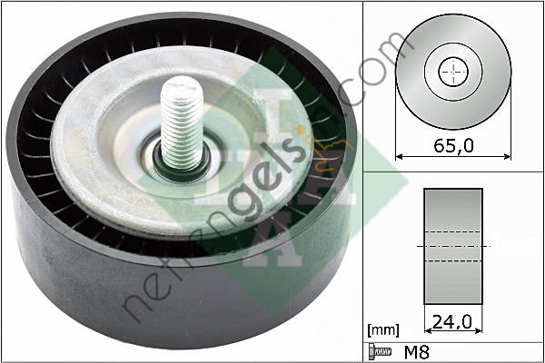 INA 532078210 V KAYIS GERGI RULMANI FOCUS III 11> FIESTA 11> B-MAX 1.0 ECOBOOST  FORD BİNEK ALTERNATÖR GERGİ RULMANI
