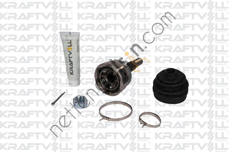 KRAFTVOLL 01020138 AKS KAFASI DIS 29 FREZE IC FREZE 25 UZUNLUK 173.5 MM XTRAIL 2,0-2,5 2001-2013  NISSAN BİNEK AKS KAFASI