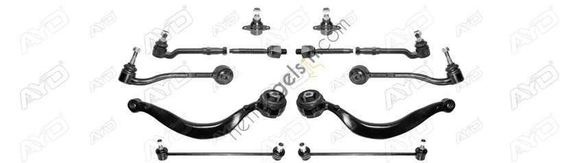 AYD 89-10838 SALINCAK E-53 ÖN (10 PARÇALI) TAKIM 31126760275S BMW