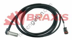 BRAXIS AK0145 ABS HIZ SENSORU ARKA SCANIA 4 SERISI 96 > 10 P,G,R,T SERISI 04 >  SCANIA AĞIR VASITA ABS SENSORU
