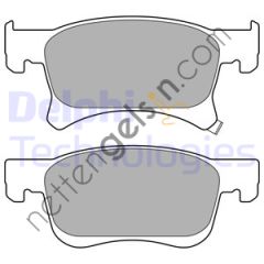 DELPHI LP3164 ON FREN BALATASI CORSA E 2015> (15 INC JANT)  OPEL BİNEK FREN BALATASI