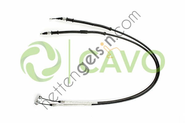 CAVO 5902 714 EL FREN TELI KOMPLE CORSA D 1,6 1,7 (1305MM / 1475MM)  OPEL BİNEK EL FREN HALATI