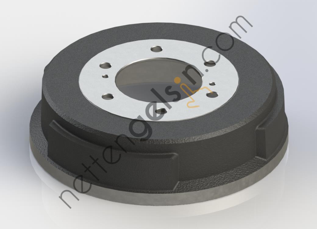 KRAFTVOLL 07050024 ARKA KAMPANA 254mm NISSAN PICKUP 85 98  NISSAN BİNEK
