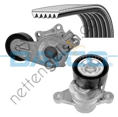 DAYCO KPV268 ALTERNATOR RULMAN KITI P208 P2008 P308 P3008 P508 P5008 PARTNER TEPE DS3 DS4 DS5 C3 III C4 CACTUS C4  PEUGEOT-CITROEN BİNEK V KAYIS GERGI SETI