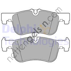 DELPHI LP2284 FREN BALATASI ON BMW F20 F21  BMW BİNEK FREN BALATASI
