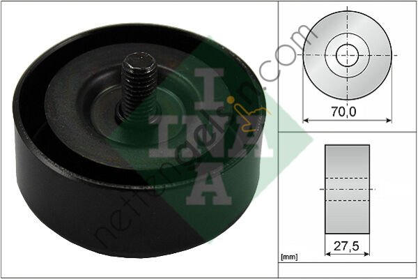 INA 532060610 ALTERNATOR GERGI RULMANI  HYUNDAI BİNEK ALTERNATÖR GERGİ RULMANI