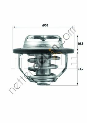 BEHRMAHLE TX12282 TERMOSTAT OPEL ASTRA G/VECTRA B/C Z20NET/Z22SE 1338427 OPEL