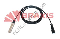 BRAXIS AK0136 ABS HIZ SENSORU ARKA ACTROS 96 > ATEGO 98 > AXOR 02 > TOURISMO O350 03 > TRAVEGO O580 99 > INTEGRO 0  MERCEDES AĞIR VASITA ABS SENSORU