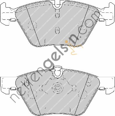 FERODO FDB1773 FREN BALATASI ON BMW E60 E87 E90 F10  BMW BİNEK FREN BALATASI