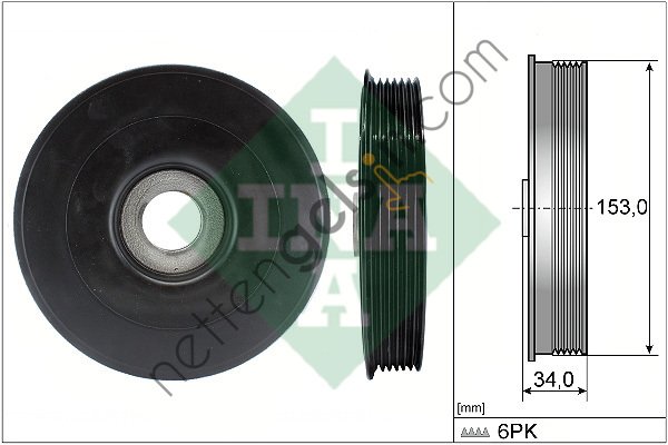 INA 544007910 KRANK KASNAGI 107 206 307 207 C1 C2 C3 C3 PLURIEL XSARA II NEMO BIPPER DV4TD 1.4 HDI 307 PARTNER II   PEUGEOT-CITROEN BİNEK KRANK KASANAĞI