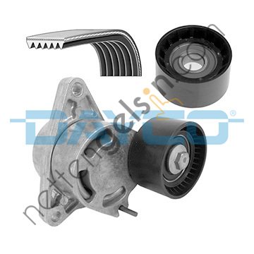 DAYCO KPV195 KANALLI KAYIS SETI RENAULT TRAFIC II 2.5DCI 03- MASTER II 00-  RENAULT BİNEK V KAYIS GERGI SETI