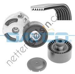 DAYCO KPV221 ALTERNATOR RULMAN KITI P206 1,4HDI PARTNER II P407 C3 C5 II XSARA II BERLINGO II 1,6HDI 100PS KLIMALI FIESTA 1.4HDI  PEUGEOT-CITROEN BİNEK V KAYIS GERGI SETI