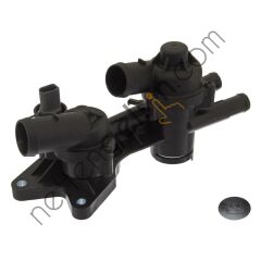 SWAG 30945080 TERMOSTAT KOMPLE KUTUKLU 87 C AZQ BLF BME FABIA. GOLF V OCTAVIA II ROOMSTER 1.2 1.6 BLF CGPA CGPB  VW-AUDI-SEAT-SKODA BİNEK TERMOSTAT