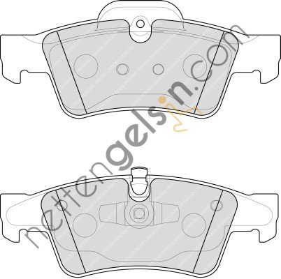 FERODO FDB1831 FREN BALATASI ARKA W463 04> W164 05>11 W251 05>12  MERCEDES BİNEK FREN BALATASI