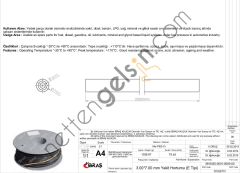 IBRAS 68701 3.0mm x 7.0mm UNIVERSAL YAKIT HORTUMU ( MAKARALI )E TIPI  GENEL BİNEK RULO HORTUM