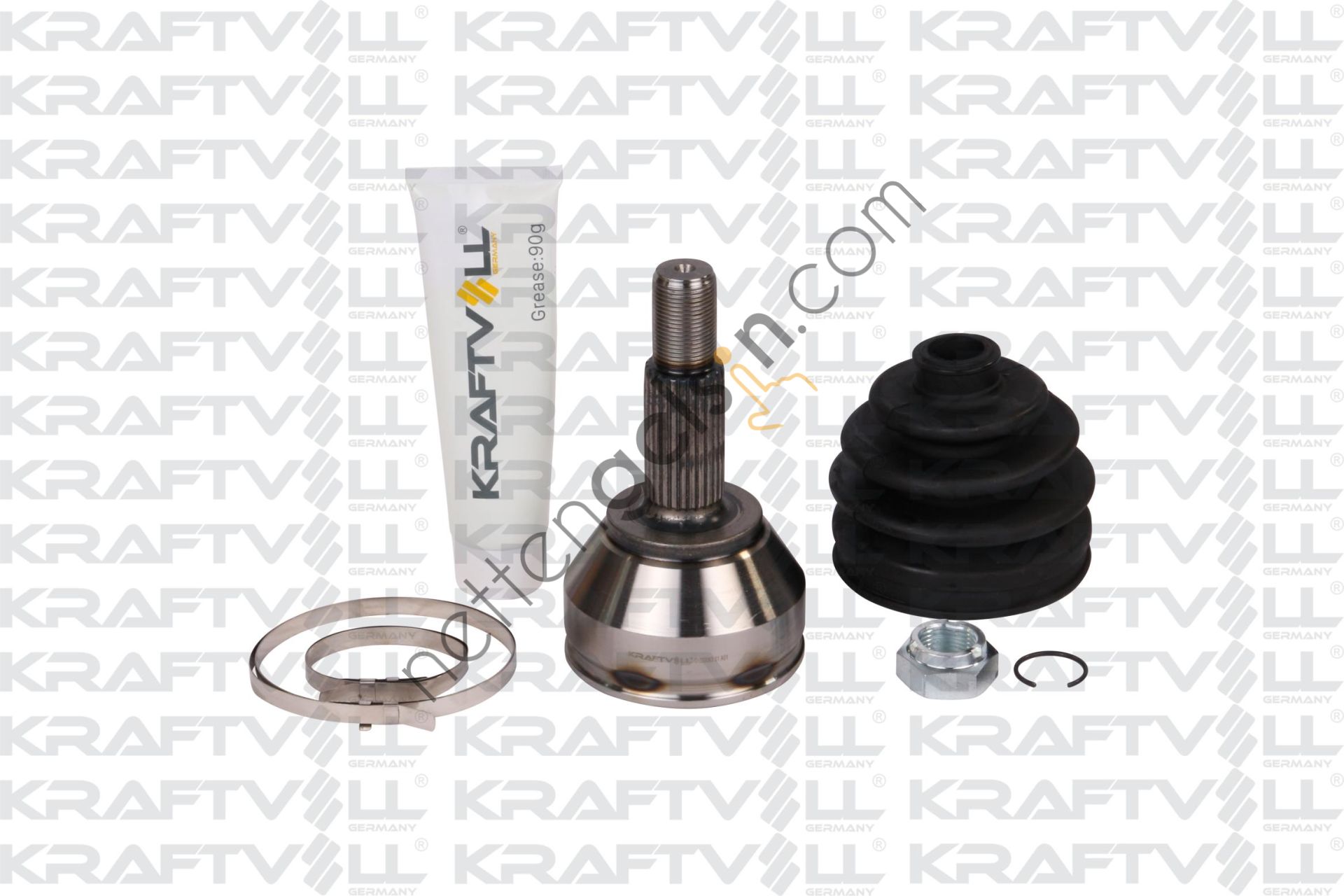 KRAFTVOLL 01020063 AKS KAFASI FOCUS 1.4 16V 1.6 16V 1.8 16V 98>05 TEKER TARAFI DIS FREZE 25. TEKER TARAFI IC FREZE 23.  FORD BİNEK AKS KAFASI