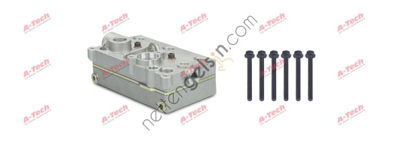 A-TECH 139.01.1200 KOMPRESOR SILINDIR KAPAGI KOMPLE RENAULT PREMIUM 430 440 450 460 / VOLVO B12 BUS FH16 D13A DXI11 EURO5  RENAULT AĞIR VASITA MOTOR SILINDIR KAPAGI