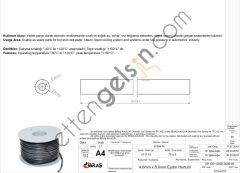 IBRAS 66309 4.0mm x 8.0mm UNIVERSAL SU HORTUMU C TIPI  GENEL BİNEK RULO HORTUM