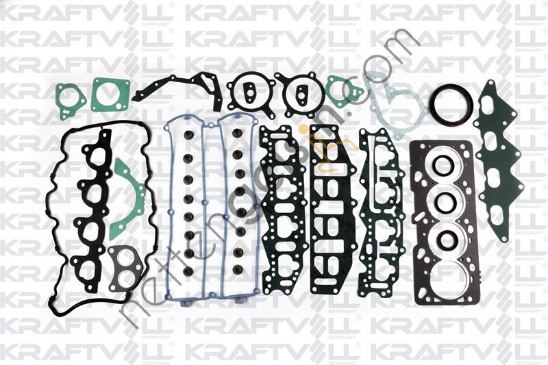 KRAFTVOLL 12010036 MOTOR TAKIM CONTASI (SKT KECELI+SUBAP LASTIKLI) S,K,C DAHIL MONDEO I / II 2,0 16V 92>00  FORD BİNEK MOTOR FULL TAKIM CONTA