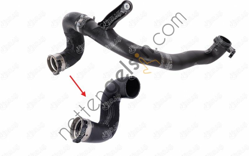 IBRAS 15939 TURBO HORTUMU PLASTIK BORU HARIC ALFA ROMEO GIULIETTA 1.6 JTDM  ALFA ROMEO BİNEK TURBO HORTUMU