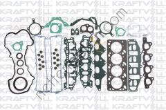 KRAFTVOLL 12010033 MOTOR TAKIM CONTASI (GACU KECELI+SUBAP LASTIKLI) S,K,C DAHIL ESCORT 95>00 MONDEO II 1,8 ZETEC E 16V 105PS / 115PS / 130PS 92>00  FORD BİNEK MOTOR FULL TAKIM CONTA
