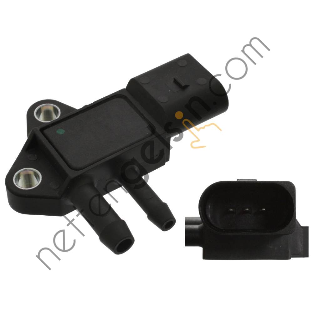 SWAG 30944748 EKSOZ BASINC SENSORU CADDY III GOLF V GOLF VI PLUS JETTA III PASSAT 1.9 2.0TDI CRAFTER T5 POLO TIGUAN ASB AKN BMC BNG BPP BLE BWF CBWA  VW-AUDI-SEAT-SKODA BİNEK BASINÇ SENSÖRÜ