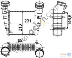 BEHR CI346000S RADYATÖR VW INTERKOL PASSAT 01-05 AWT(CI346000S) 3B0145805H VW