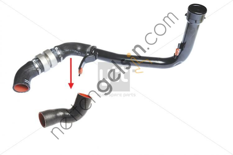 YTT Y32244 TURBO INTERCOLLER HORTUMU (ORTA KUCUK) BOXER III JUMPER III 2,2HDI E5 12> DUCATO III 2,3JTD 12>  FIAT BİNEK TURBO HORTUMU