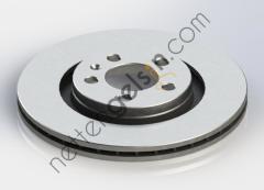 KRAFTVOLL 07040096 ON FREN AYNASI OCTAVIA 1,8 20V 1,9TDI 96>A3 1,8 20V 1,9TDI 96>GOLF IV 1,8 1,9TDI 97> BORA 98>  VW-AUDI-SEAT-SKODA BİNEK FREN DİSKİ