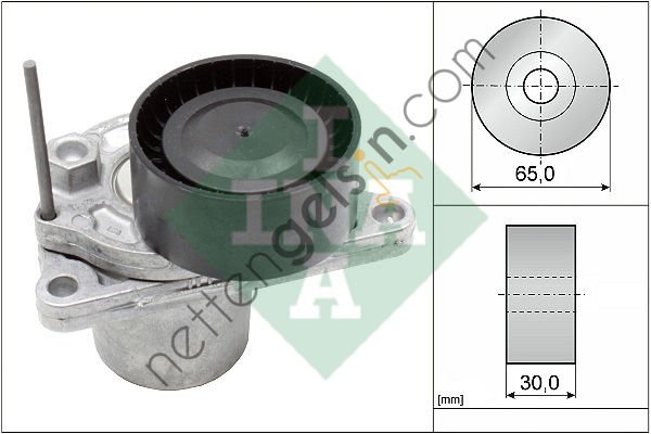 INA 534062410 ALTERNATOR GERGI RULMANI (KUTUKLU) QASHQAI XTRAIL FLUANCE MEGANE III SCENIC III 1,6 DCI R9M MOTOR , MERCEDES W205 14> W447 14>  NISSAN BİNEK ALTERNATÖR GERGİ RULMANI