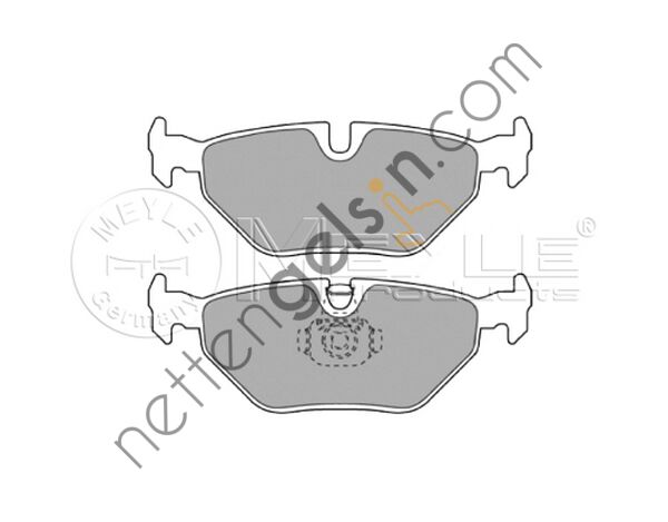 MEYLE 025 219 3417 FREN BALATASI E-46&sol;36 ARKA 34216778168 BMW