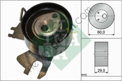 INA 531083910 TRIGER EKSANTRIK GERGI RULMANI 308 407 807 308 3008 5008 RCZ EXPERT III JUMPY III C8 807 C5 III C4 PI 0829.F7  (GATES T43231 EŞDEĞERİ) PEUGEOT-CITROEN BİNEK TRİGER SETİ
