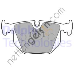DELPHI LP1803 FREN BALATASI ARKA RANGE ROVER 02-09 / BMW E53 E83 E46  BMW BİNEK FREN BALATASI
