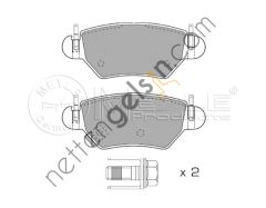 MEYLE 025 232 5817/W FREN BALATASI OPEL ASTRA G/ZAFIRA A 98-01 ARKA 1605093 OPEL