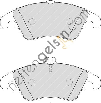 FERODO FDB1979 FREN BALATASI ON W204 07>14 S204 07>14 C204 11> C218 11>17 W212 09>15 C207 09>16  MERCEDES BİNEK FREN BALATASI