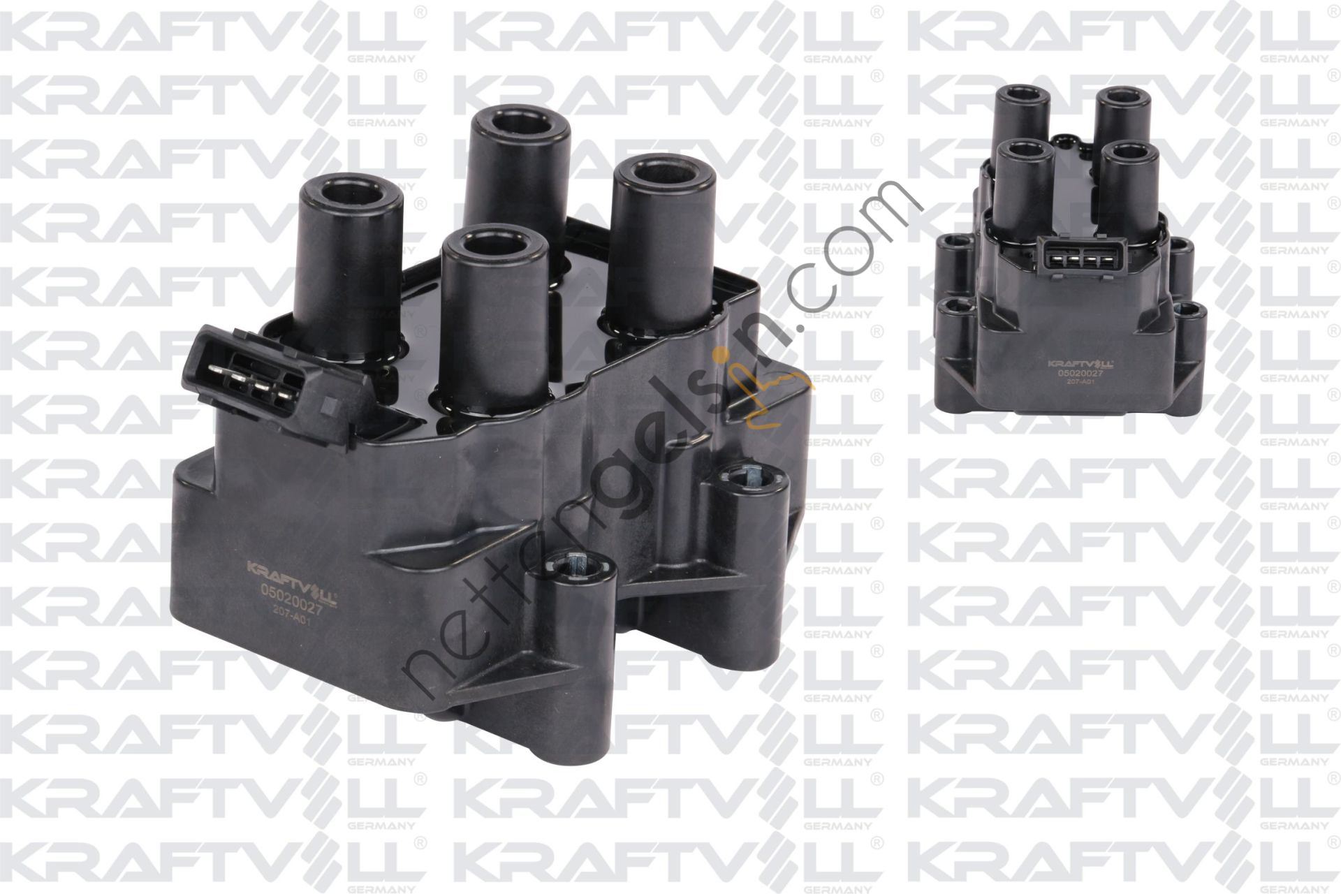 KRAFTVOLL 05020027 ATESLEME BOBINI VECTRA B - ASTRA F - OMEGA B - VECTRA A - X20XEV - X18XE  OPEL BİNEK ATEŞLEME BOBİNİ