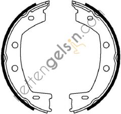 FERODO FSB4032 EL FREN BALATASI FREELANDER 2 (L359) 06>14  LAND ROVER BİNEK FREN BALATASI