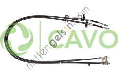 CAVO 4602 817 EL FREN TELI ARKA (SAG / SOL) FIESTA VI 1,5TDCI 13 /> UZUNLUK: 1630 / 1445+1562 / 1412  FORD BİNEK EL FREN HALATI