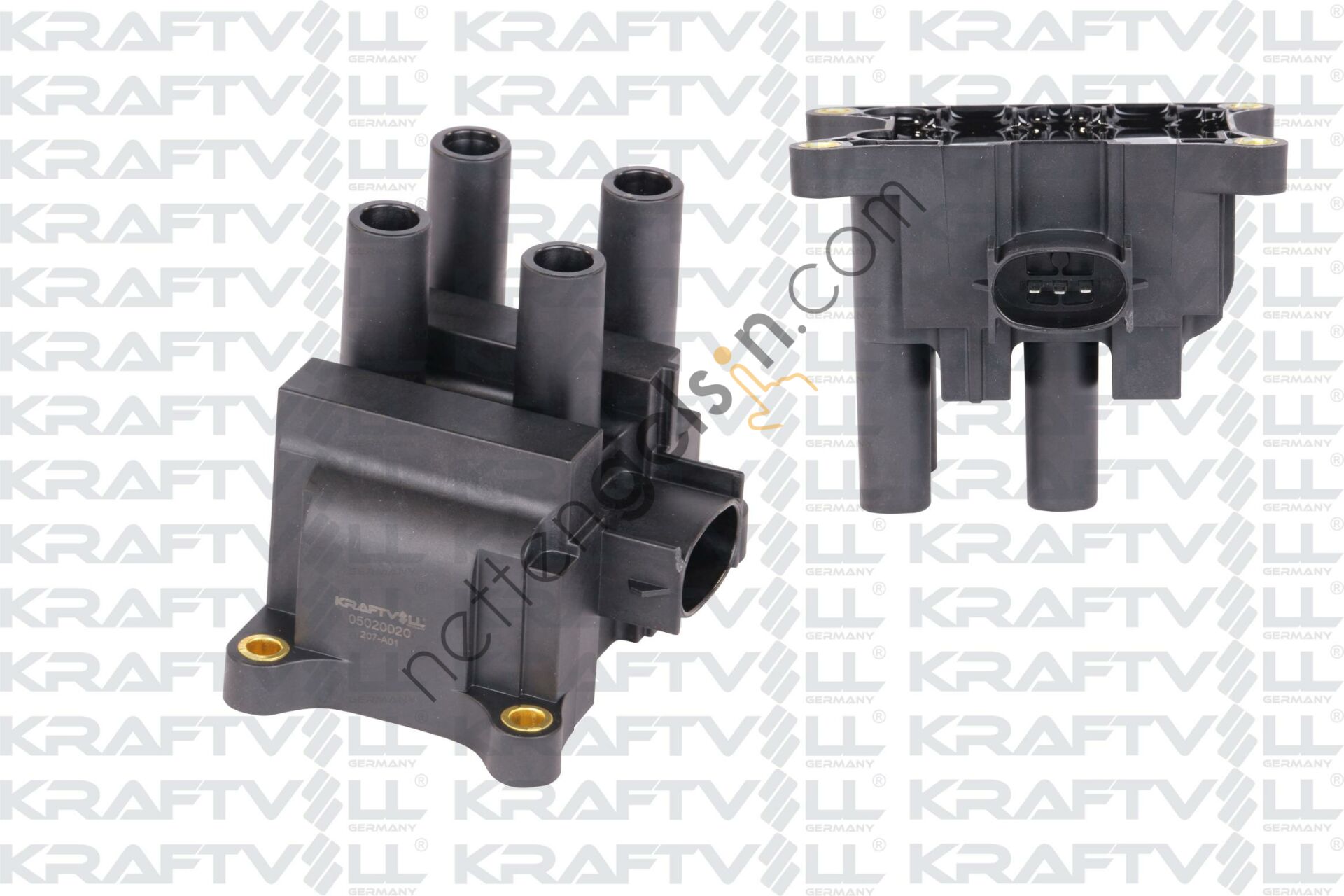 KRAFTVOLL 05020020 ATESLEME BOBINI ESCORT 95>99 MAZDA 121 96>03 KA <-/08 1,3 - FIESTA - FUSION 1,0-1,25-1,4 16V-1,6 16V  MAZDA BİNEK ATEŞLEME BOBİNİ