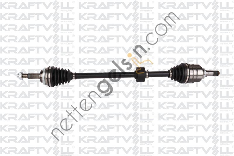 KRAFTVOLL 01010147 ÖN AKS KOMPLE SAG COROLLA 1,6 BENZINLI 2013-2018 (E18 KASA) 1ZRFE MOTOR  TOYOTA BİNEK AKS MİLİ