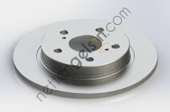 KRAFTVOLL 07040071 ARKA FREN DISKI (AYNASI) DUZ TOYOTA AURIS 1.4 D4D 2007-2011 COROLLA 1.4 D4D 2007-2011 (270X5)  TOYOTA BİNEK FREN DİSKİ