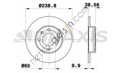 BRAXIS AE0093 ON FREN DISK AYNASI GOLF I 1.5D 1.6D GOLF II 1.6D 1.8GTI 83 92 PASSAT 1.8 2.0 88 93 POLO 1.3 1.4D  VW-AUDI-SEAT-SKODA BİNEK FREN DİSKİ