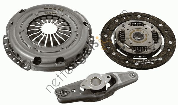SACHS 3000 951 061 DEBRIYAJ SETI ALTEA CORDOBA IBIZA IV/V OCTAVIA ROOMSTER GOLF V/VI POLO FABIA 1,4 /1,4FSI 05>  VW-AUDI-SEAT-SKODA BİNEK DEBRİYAJ SETİ