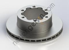 KRAFTVOLL 07040056 ARKA FREN AYNASI SPRINTER-CRAFTER 2,0/2,5TDI YM  VW-AUDI-SEAT-SKODA BİNEK FREN DİSKİ