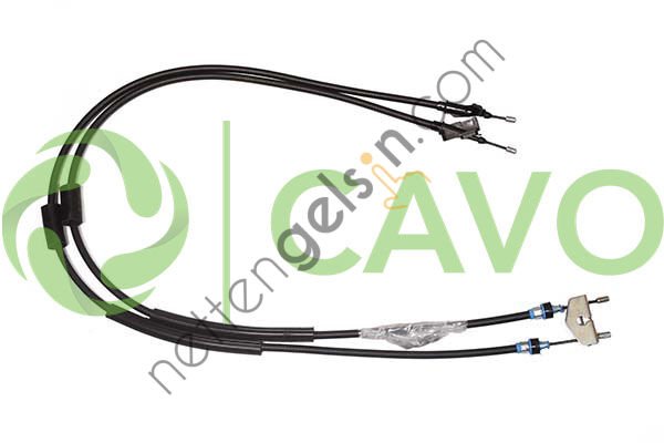 CAVO 4602 760 EL FREN TELI ARKA ORTA (SAG / SOL) FOCUS II 04>08 (KAMPANALI) UZUNLUK:1490 / 1388+1440 / 1340  FORD BİNEK EL FREN HALATI
