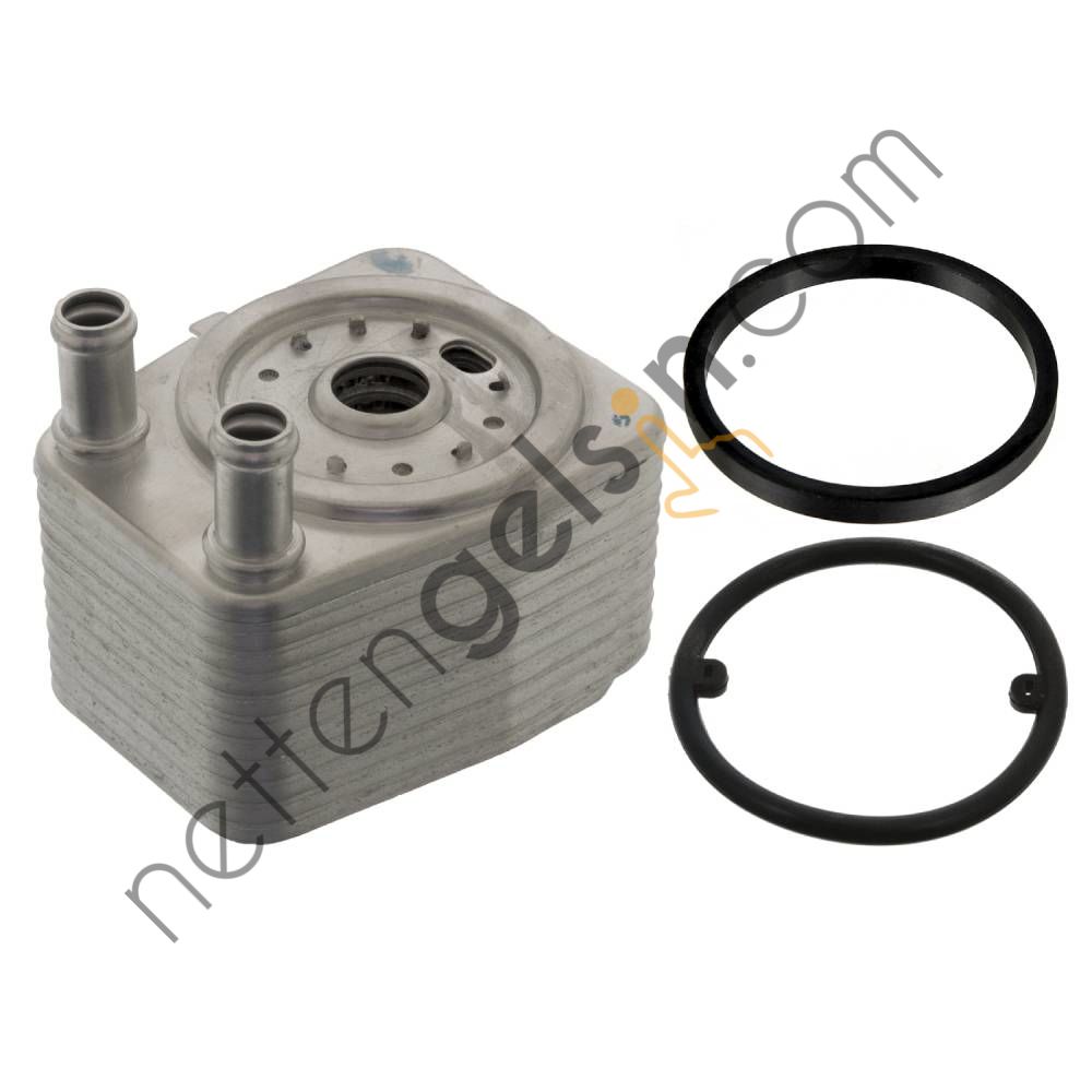 FEBI 100746 YAG SOGUTUCU CONTALI A3 A4 A5 A6 Q5 Q7 GALAXY ALTEA ALTEA XL EXEO EXEO ST LEON TOLEDO II SKODA FABIA  VW-AUDI-SEAT-SKODA BİNEK MOTOR YAĞ SOĞUTUCU