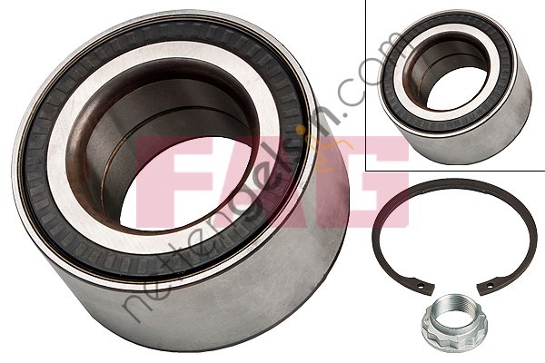 FAG 713667790 ON TEKER RULMANI BMW E60 E90 E83 X3 E53 X5 00> SAG SOL  BMW BİNEK TEKER PORYASI