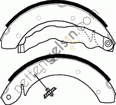 FERODO FSB447 ARKA FREN BALATASI PABUC BMW E36 M40 M43  BMW BİNEK FREN BALATASI